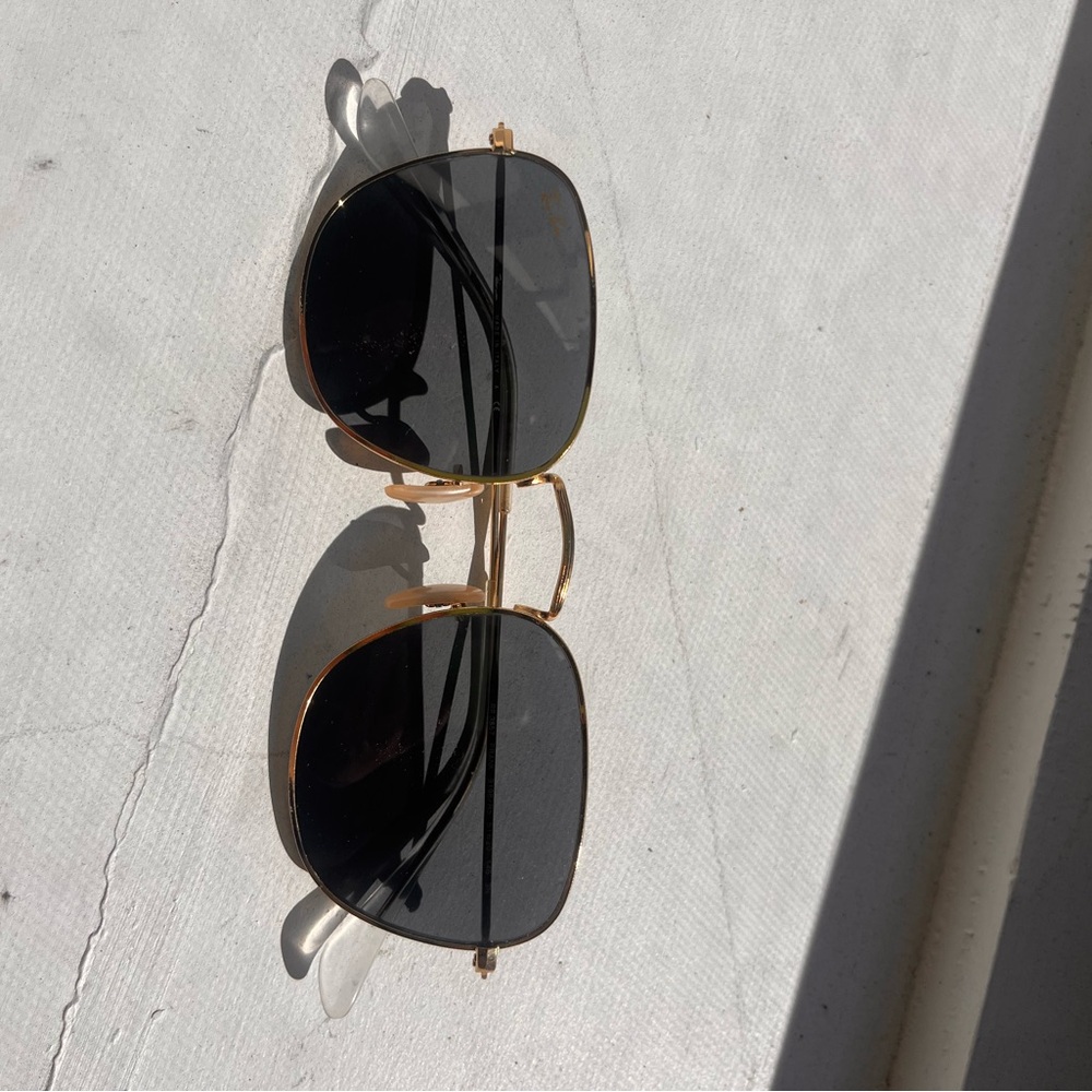 Ray-Ban Frank Black and Gold Sunglasses